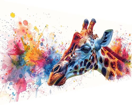 Malen Nach Zahlen Tier Malen Nach Zahlen Erwachsene Reh Paint by Numbers Kits mit 3 Pinseln und Acrylfarben Handgemalt Ölgemälde Farbige Leinwand Set, Geschenke für Frauen, Zimmer Deko50x100cm f3-23N Malen Nach Zahlen Tier Malen Nach Zahlen Erwachsene Reh Paint by Numbers Kits mit 3 Pinseln und Acrylfarben Handgemalt Ölgemälde Farbige Leinwand Set, Geschenke für Frauen, Zimmer Deko50x100cm f3-23N von BAIYAACO