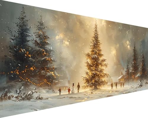 Malen Nach Zahlen Winter Malen Nach Zahlen Erwachsene Baum Paint by Numbers mit 3 Pinseln und Acrylfarben Handgemalt Ölgemälde Farbige Leinwand Set, Geschenke für Frauen, Zimmer Deko 100x200cm z3-70 Malen Nach Zahlen Winter Malen Nach Zahlen Erwachsene Baum Paint by Numbers mit 3 Pinseln und Acrylfarben Handgemalt Ölgemälde Farbige Leinwand Set, Geschenke für Frauen, Zimmer Deko 100x200cm z3-70 von BAIYAACO