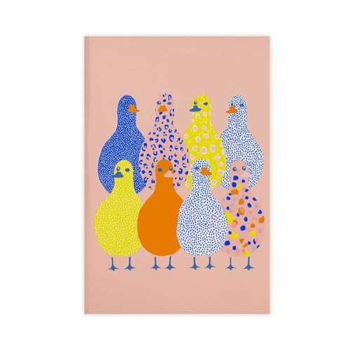 BAJHTGHG Bunte Ente Wandkunst, Leinwand-Poster, Wandkunstdruck, Bild, Gemälde, 40 x 60 cm BAJHTGHG Bunte Ente Wandkunst, Leinwand-Poster, Wandkunstdruck, Bild, Gemälde, 40 x 60 cm von BAJHTGHG