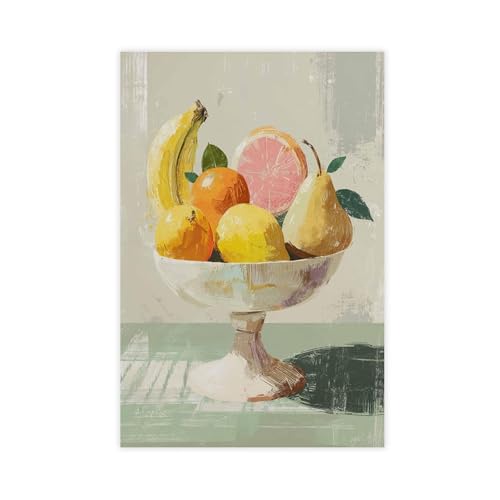 BAJHTGHG Bunte Obstschalen, Leinwand-Poster, Schlafzimmer, Dekoration, Landschaftsdekoration, Geschenk, 30 x 45 cm BAJHTGHG Bunte Obstschalen, Leinwand-Poster, Schlafzimmer, Dekoration, Landschaftsdekoration, Geschenk, 30 x 45 cm von BAJHTGHG