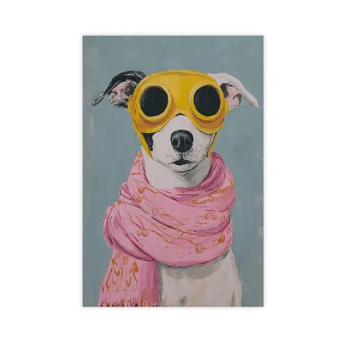 BAJHTGHG Cooles Hunde-Poster, Leinwand-Poster, Schlafzimmer, Dekoration, Landschaftsdekoration, Geschenk, 60 x 90 cm BAJHTGHG Cooles Hunde-Poster, Leinwand-Poster, Schlafzimmer, Dekoration, Landschaftsdekoration, Geschenk, 60 x 90 cm von BAJHTGHG