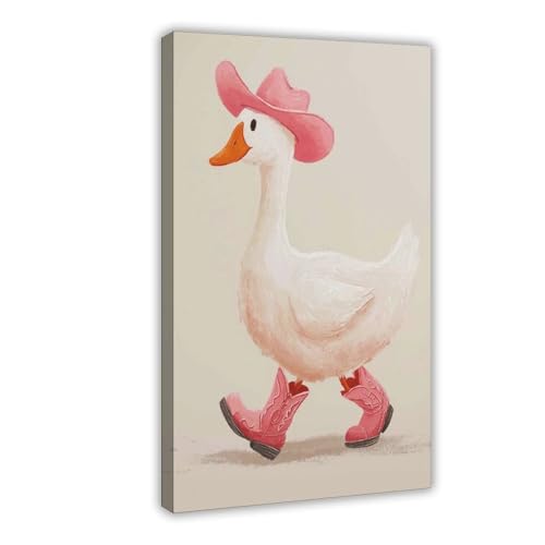 BAJHTGHG Cowboy-Ente, Wandkunstdruck, Leinwand, Poster, Wandkunstdruck, Bild, Gemälde, 20 x 30 cm BAJHTGHG Cowboy-Ente, Wandkunstdruck, Leinwand, Poster, Wandkunstdruck, Bild, Gemälde, 20 x 30 cm von BAJHTGHG