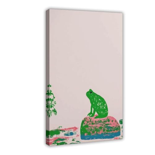 BAJHTGHG Kunstdruck auf Leinwand, Motiv: bunter Frosch, 60 x 90 cm BAJHTGHG Kunstdruck auf Leinwand, Motiv: bunter Frosch, 60 x 90 cm von BAJHTGHG