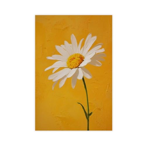 BAJHTGHG Leinwandposter mit Gänseblümchen-Motiv, 60 x 90 cm BAJHTGHG Leinwandposter mit Gänseblümchen-Motiv, 60 x 90 cm von BAJHTGHG