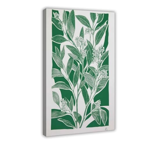 BAJHTGHG Poster auf Leinwand, Motiv: Grüne Botanik, Wandkunstdruck, Bild, Gemälde, 60 x 90 cm BAJHTGHG Poster auf Leinwand, Motiv: Grüne Botanik, Wandkunstdruck, Bild, Gemälde, 60 x 90 cm von BAJHTGHG