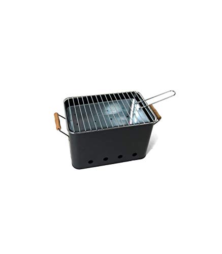 Bakaji 2826464 Holzkohlegrill aus Eisen, Schwarz von BAKAJI