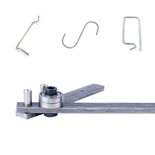 Manuelle Rohrbiegemaschine, Vielseitiges Biegegerät für Metall, Handbiegemaschine Biegegerat, Maximaler Biegbarer Durchmesser 10MM Stahlstange, für Kupfer, Aluminium und Eisenwerkzeuge von BAKENLON