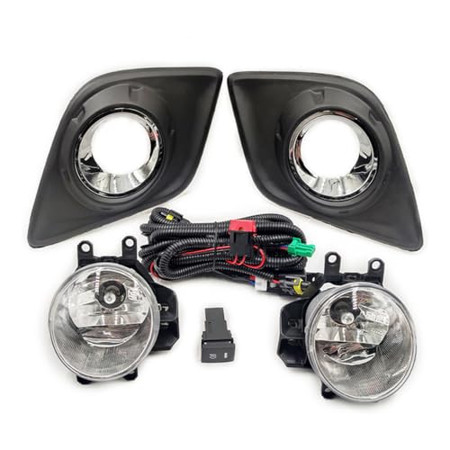 BAKUGO 1 Set Halogen Nebels Chein Werfer Montage Front Nebels Chein Werfer Abdeckung Kühlergrill Verkabelung Für Toyota Hilux Revo 2015 2016 2017-L-ED Set BAKUGO 1 Set Halogen Nebels Chein Werfer Montage Front Nebels Chein Werfer Abdeckung Kühlergrill Verkabelung Für Toyota Hilux Revo 2015 2016 2017-L-ED Set von BAKUGO