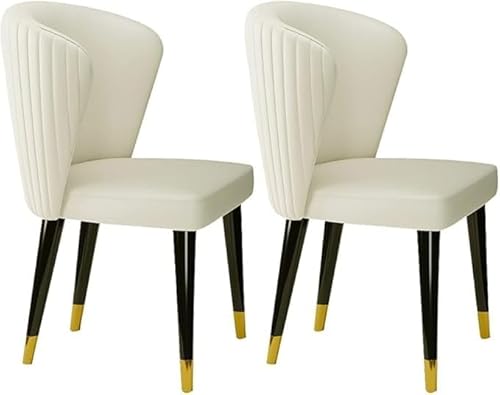 BAKULI Esszimmerstühle Aus Mikrofaser Leder 2er Set Lounge Stühle for Küche Und Wohnzimmer Empfangsstuhl Füßen Massivholz Esche BAKULI Esszimmerstühle Aus Mikrofaser Leder 2er Set Lounge Stühle for Küche Und Wohnzimmer Empfangsstuhl Füßen Massivholz Esche von BAKULI