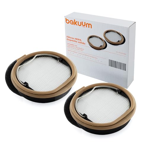 BAKUUM Cecotec Conga Rockstar 10500 Solar AquaPet Flex Staubsaugerfilter, 2 Stück BAKUUM Cecotec Conga Rockstar 10500 Solar AquaPet Flex Staubsaugerfilter, 2 Stück von BAKUUM