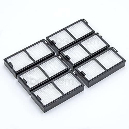 BAKUUM Pack 6 Hepa Filter für Cecotec Conga 5090, 6090 und 7090 SOLIDS Deposit. HEPA-Filter für Roboter-Staubsauger von BAKUUM