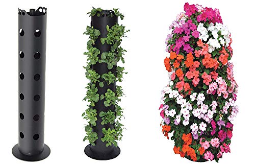 BALDUR-Garten GmbH Flower Tower®, Blumenturm, Pflanzenturm, Blumensäule 85 cm hoch von BALDUR Garten