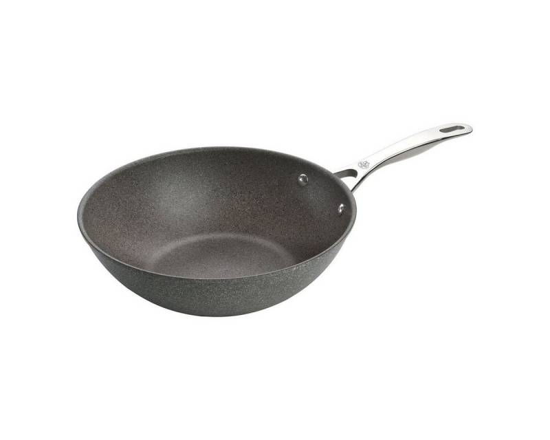 BALLARINI Bratpfanne, Wok Pfanne Ballarini 75002-815-0 Anthrazit Edelstahl Aluminium Ø 30 von BALLARINI