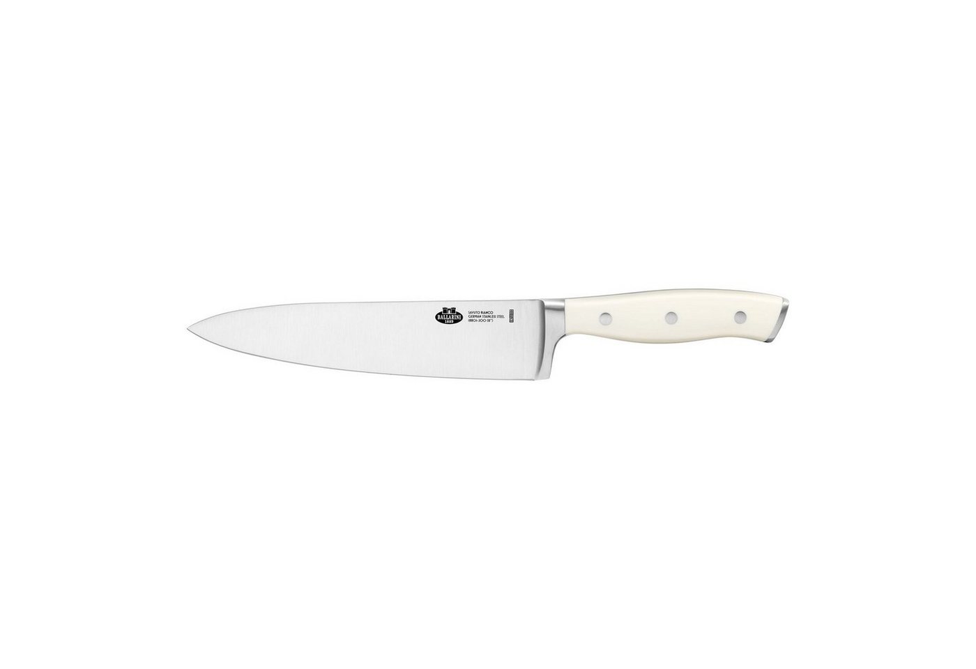 BALLARINI Kochmesser BALLARINI Savuto Kochmesser, 20 cm Elfenbein-Weiß von BALLARINI