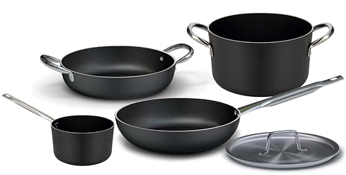 Ballarini Serie 2100 Antihaft-Kochgeschirr-Set, 5-teilig, hergestellt in Italien von BALLARINI