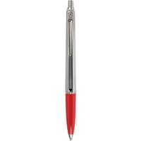 BALLOGRAF® Kugelschreiber Epoca Chrome rot, Schreibfarbe: blau, 1 St. von BALLOGRAF®