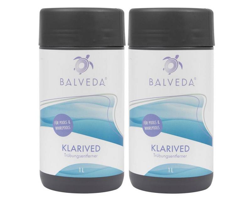 BALVEDA Poolpflege BALVEDA KLARIVED Trübungsentferner 2x 1 L, (Nicht zutreffend), Schaumfreies Mittel von BALVEDA