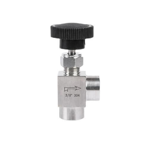 1 stücke 1/8 "1/4" 3/8 "1/2" BSPT Gleich Innen-/Außengewinde Flow Control Abschaltung Nadel ventil(1/2",BSPT_FEMALE TO MALE) von BALYDLUL
