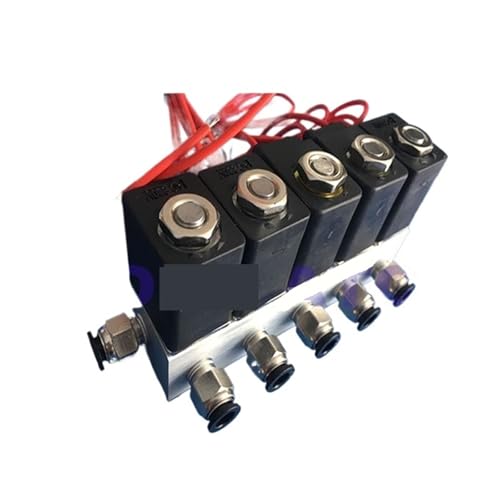 5 stücke verteiler ventil connet rohr OD 1/8 1/4 3/8 1/2 4/6/8/10mm Pneumatische direkt handeln magnetventil 2V025-06 gas ventil set(10mm) von BALYDLUL