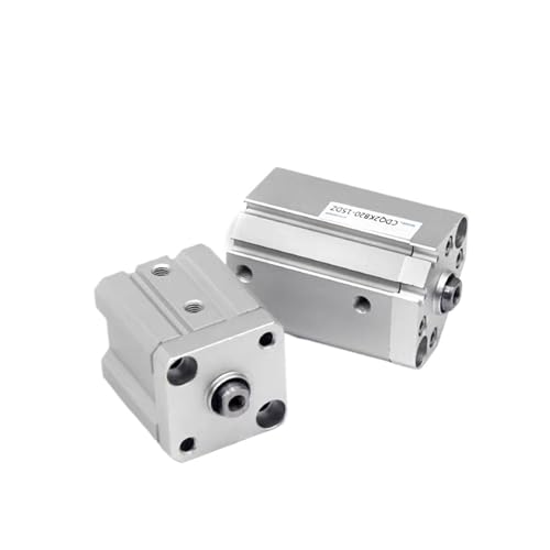 BALYDLUL 1 STÜCKE CQ2KB25/CDQ2KB25-50DZ Nicht rotierenden Stange Doppeltwirkend Einzel Rod Kompaktzylinder(CDQ2KB25-50DZ) von BALYDLUL
