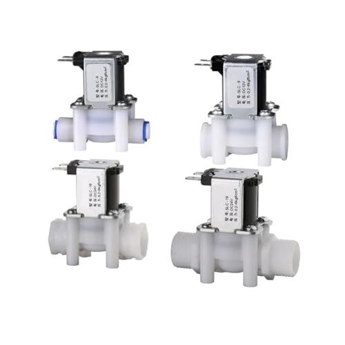 BALYDLUL 1 Stück Wasserfilter-Magnetventil Wassereinlass- und Auslassanschluss SLC-8 SLC-9 SLC-15 SLC-16 SLC-17 SLC-18 SLC-19 1/4 3/8 1/2(SLC-8) von BALYDLUL