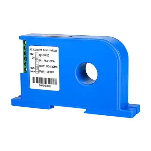 DC24V 4-20mA 0-20mA RS485 Relaissignalausgang AC-Stromsender 0-100A 0-300A 0-500A 0-600A bis 0-10V 0-5V 1-5V AC-Stromsensor(AC 0-600A_OUT RS485) von BALYDLUL