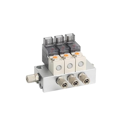 Vakuum-Magnetventil Miniatur Pneumatische Magnetventilkombination Überdruck Unterdruck Verwendung 2/2-Wege-Ventile(2 combinations) von BALYDLUL