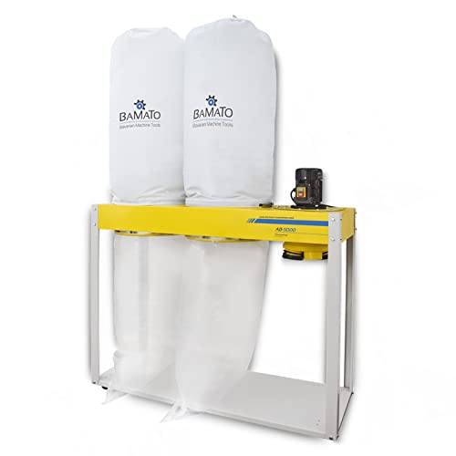 BAMATO AB-5000 | Absauganlage mit 4-fach Verteiler (400V) | hohe Saugleistung 5000 m³/h | 4-fach Verteiler | integrierte Fahreinrichtung | Späneabsaugung Werkstatt von BAMATO