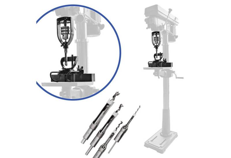 BAMATO Bohrersatz STM-65, (4-tlg), Aufsatz für Stemmbohrer, Stemmbohrerset, Vierkantbohrer von BAMATO