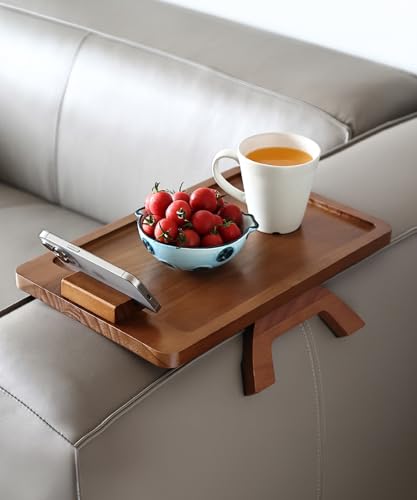 Sofa Armlehne Tablett Armlehne Armlehne Tisch Sofa Arm Clip auf Tablett Tisch von BAMBOO LAND