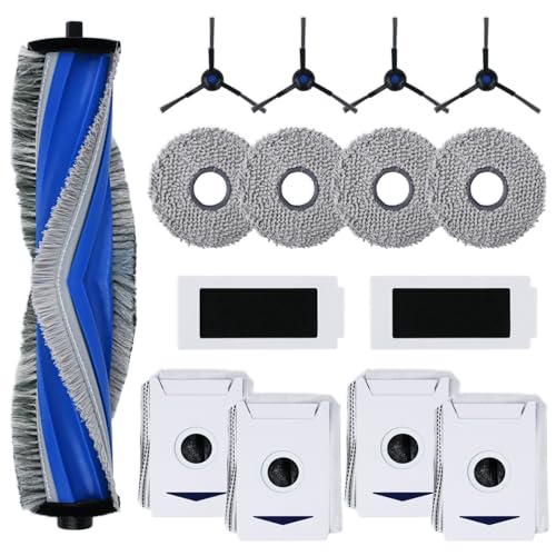 BAMBOOST 15 Stück T30 Pro Zubehörset für Ecovacs T30 Omni/T30 Pro Omni Saugroboter, 1 Hauptbürste, 2 Filter, 4 Wischpad, 4 Seitenbürsten, 4 Staubbeutel,Ersatzteile Saugroboter Zubehör for T30 Pro Omni BAMBOOST 15 Stück T30 Pro Zubehörset für Ecovacs T30 Omni/T30 Pro Omni Saugroboter, 1 Hauptbürste, 2 Filter, 4 Wischpad, 4 Seitenbürsten, 4 Staubbeutel,Ersatzteile Saugroboter Zubehör for T30 Pro Omni von Bamboost
