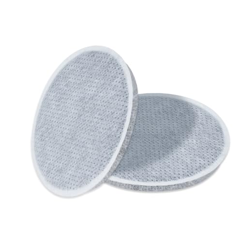 BAMBOOST Discs Water Filter Kompatibel mit Brita Fill and Go Water Filter Bottles Carafes,Reduzieren Sie Chlor, Partikel und andere Verunreinigungen 2 Stück von Bamboost