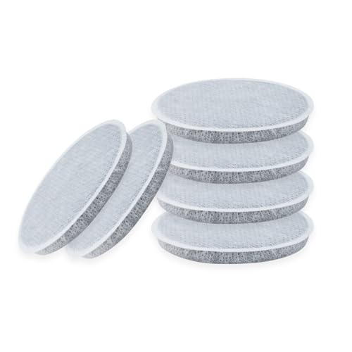 BAMBOOST Discs Water Filter Kompatibel mit Brita Fill and Go Water Filter Bottles Carafes,Reduzieren Sie Chlor, Partikel und andere Verunreinigungen 6 Stück von Bamboost
