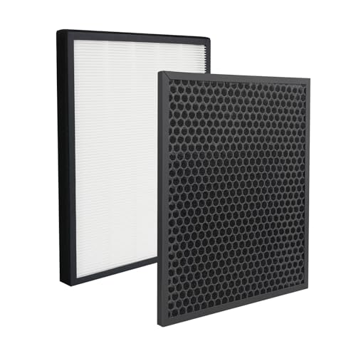 BAMBOOST Ersatzfilter Replacement Filter für Levoit Luftreiniger LV-PUR131 & LV-PUR131S,Filter-Set (HEPA-Filter + Aktivkohlefilter)1 Pack. von Bamboost