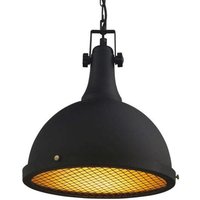 Acera Schlichter Schwarzer Kronleuchter, Moderne Dekorative Hängelampe von BAMYUM