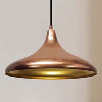 Champion Industrielle Pendelleuchte aus Kupferfarbe handbemaltem Metall – Vintage Kronleuchter E27 Ø35 cm für Wohnzimmer, Schlafzimmer oder Esszimmer Champion Industrielle Pendelleuchte aus Kupferfarbe handbemaltem Metall – Vintage Kronleuchter E27 Ø35 cm für Wohnzimmer, Schlafzimmer oder Esszimmer von BAMYUM
