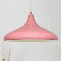 Champion Industrielle Pendelleuchte aus Rosa handbemaltem Metall – Vintage Kronleuchter E27 Ø35 cm für Wohnzimmer, Schlafzimmer oder Esszimmer Champion Industrielle Pendelleuchte aus Rosa handbemaltem Metall – Vintage Kronleuchter E27 Ø35 cm für Wohnzimmer, Schlafzimmer oder Esszimmer von BAMYUM