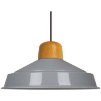 Handbemalte Industrielle Hängeleuchte aus Grau Metall – Vintage-Kronleuchter E27 Ø41 cm für Wohnzimmer, Schlafzimmer Oder Esszimmer Handbemalte Industrielle Hängeleuchte aus Grau Metall – Vintage-Kronleuchter E27 Ø41 cm für Wohnzimmer, Schlafzimmer Oder Esszimmer von BAMYUM