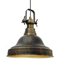 Ulmete Einzelpendelleuchte, Antik-Farbe, für Wohnzimmer, Büro, Hotel, Restaurant, Vintage-Design Ulmete Einzelpendelleuchte, Antik-Farbe, für Wohnzimmer, Büro, Hotel, Restaurant, Vintage-Design von BAMYUM