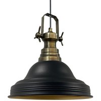 Ulmete Schlichte Schwarze Pendelleuchte, Kronleuchter für Wohnzimmer, Büro, Hotel, Restaurant, Vintage-Design Ulmete Schlichte Schwarze Pendelleuchte, Kronleuchter für Wohnzimmer, Büro, Hotel, Restaurant, Vintage-Design von BAMYUM