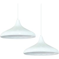 Weiß Doppel-Kronleuchter-Pendelleuchte – Vintage-Kronleuchter mit E27-Sockel für Wohnzimmer, Schlafzimmer oder Esszimmer Weiß Doppel-Kronleuchter-Pendelleuchte – Vintage-Kronleuchter mit E27-Sockel für Wohnzimmer, Schlafzimmer oder Esszimmer von BAMYUM