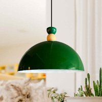 Yimpi Industrielle Pendelleuchte aus Handbemaltem Grün Metall – Vintage-Kronleuchter E27 Ø30 cm für Wohnzimmer, Schlafzimmer oder Esszimmer Yimpi Industrielle Pendelleuchte aus Handbemaltem Grün Metall – Vintage-Kronleuchter E27 Ø30 cm für Wohnzimmer, Schlafzimmer oder Esszimmer von BAMYUM