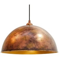 Yimpi Industrielle Pendelleuchte aus Handbemaltem Kupferfarbe – Vintage-Kronleuchter E27 Ø30 cm für Wohnzimmer, Schlafzimmer oder Esszimmer Yimpi Industrielle Pendelleuchte aus Handbemaltem Kupferfarbe – Vintage-Kronleuchter E27 Ø30 cm für Wohnzimmer, Schlafzimmer oder Esszimmer von BAMYUM