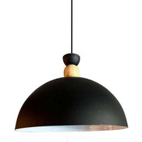 Yimpi Industrielle Pendelleuchte aus Handbemaltem Schwarze Metall – Vintage-Kronleuchter E27 Ø30 cm für Wohnzimmer, Schlafzimmer oder Esszimmer Yimpi Industrielle Pendelleuchte aus Handbemaltem Schwarze Metall – Vintage-Kronleuchter E27 Ø30 cm für Wohnzimmer, Schlafzimmer oder Esszimmer von BAMYUM
