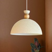 Yimpi Industrielle Pendelleuchte aus Handbemaltem Weiß Metall – Vintage-Kronleuchter E27 Ø30 cm für Wohnzimmer, Schlafzimmer oder Esszimmer Yimpi Industrielle Pendelleuchte aus Handbemaltem Weiß Metall – Vintage-Kronleuchter E27 Ø30 cm für Wohnzimmer, Schlafzimmer oder Esszimmer von BAMYUM