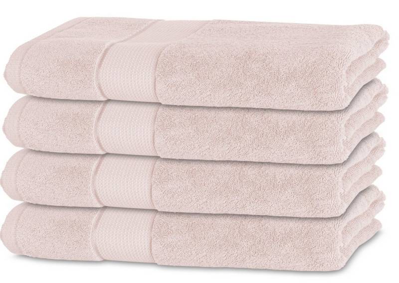 BANANALU Handtuch Handtücher 100% Baumwolle 50x100 Qualität 450g/m2 Frottiertuch, Baumwolle (4-St) von BANANALU