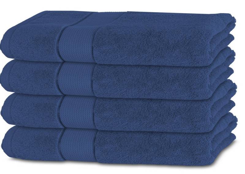BANANALU Handtuch Handtücher 100% Baumwolle 50x100 Qualität 450g/m2 Frottiertuch, Baumwolle (4-St) von BANANALU