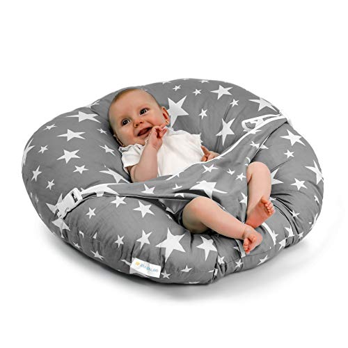 BANBALOO-Babynest nestchen-Babynestchen Kokon kuschelnest für Neugeborene - Babywippe-Baby Day Kissen - Baby Nest - Babyliege-Sitzsack Lagerungskissen Liege-Kuschelnest. Originelles Geschenk Geburt. von BANBALOO