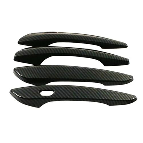 4Pcs Carbon Fiber Auto Außen Seite Tür Griff Rahmen Abdeckung Trim Für Mazda CX-30 2020 2021 2022 Rutschfest 4Pcs Carbon Fiber Auto Außen Seite Tür Griff Rahmen Abdeckung Trim Für Mazda CX-30 2020 2021 2022 Rutschfest von BANBE