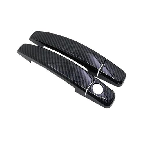 Für Opel Tigra B 2004~2009 Carbon Fiber Türgriff Abdeckung Trim Auto Styling Zubehör Aufkleber Rutschfest Für Opel Tigra B 2004~2009 Carbon Fiber Türgriff Abdeckung Trim Auto Styling Zubehör Aufkleber Rutschfest von BANBE